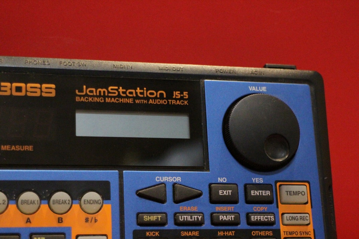 USED Roland Boss JS-5 Jam Station Backing Machine with Audio Track