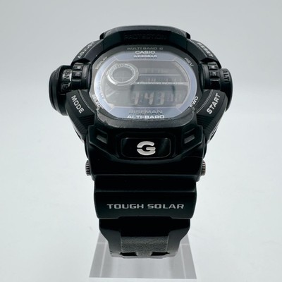 RARE Casio G-Shock Riseman GW-9200BWJ GW-9200 BWJ Matte Black 