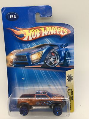 2004 Hot Wheels Scrapheads Mega-Duty Orange 153