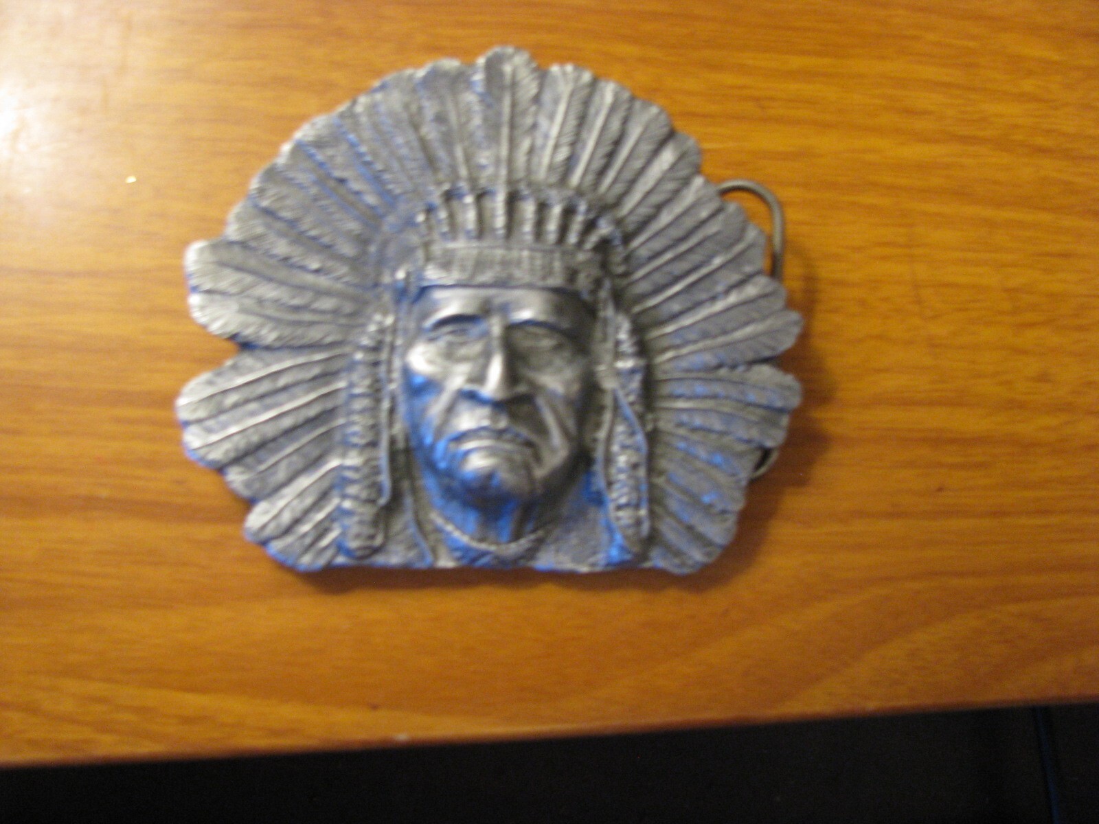 BERGAMOT BELT BUCKLE - INDIAN HEAD - 1993 - D 60