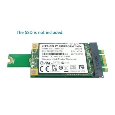 NEW M.2 NGFF PCI-E 2 LANE  to 50mm Mini-PCIE mSATA 18+8 SSD Hard Disk PCBA