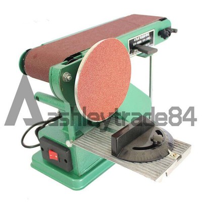 220V Desktop Multifunction Combination Sander   Belt   Disc Sander #A6-33