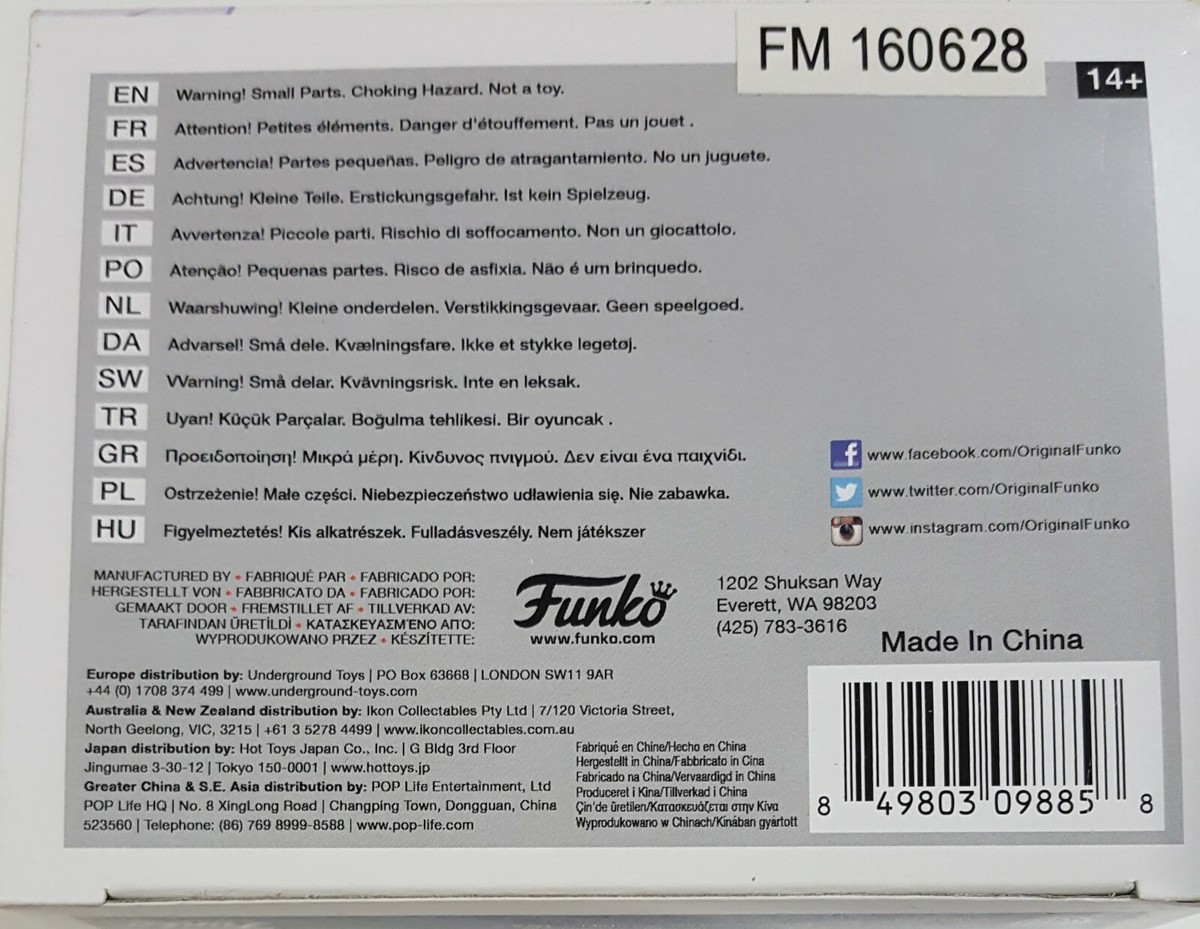 Funko POP! #142 Duck Dodgers SPACE CADET Vinyl Figure Brand New