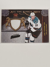 2011-12 Panini All The King's Men Jersey #40 Joe Thornton San Jose Sharks