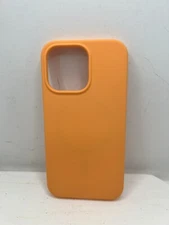 Velvet Caviar iPhone 13 Pro Bright Orange ( Warmth) Silicone Case MagSafe New