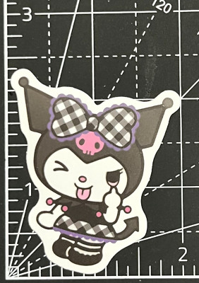 EMO Punk Kawaii - I See You - Kuromi - Vinyl Decal Sanrio  Sticker Bomb Topper