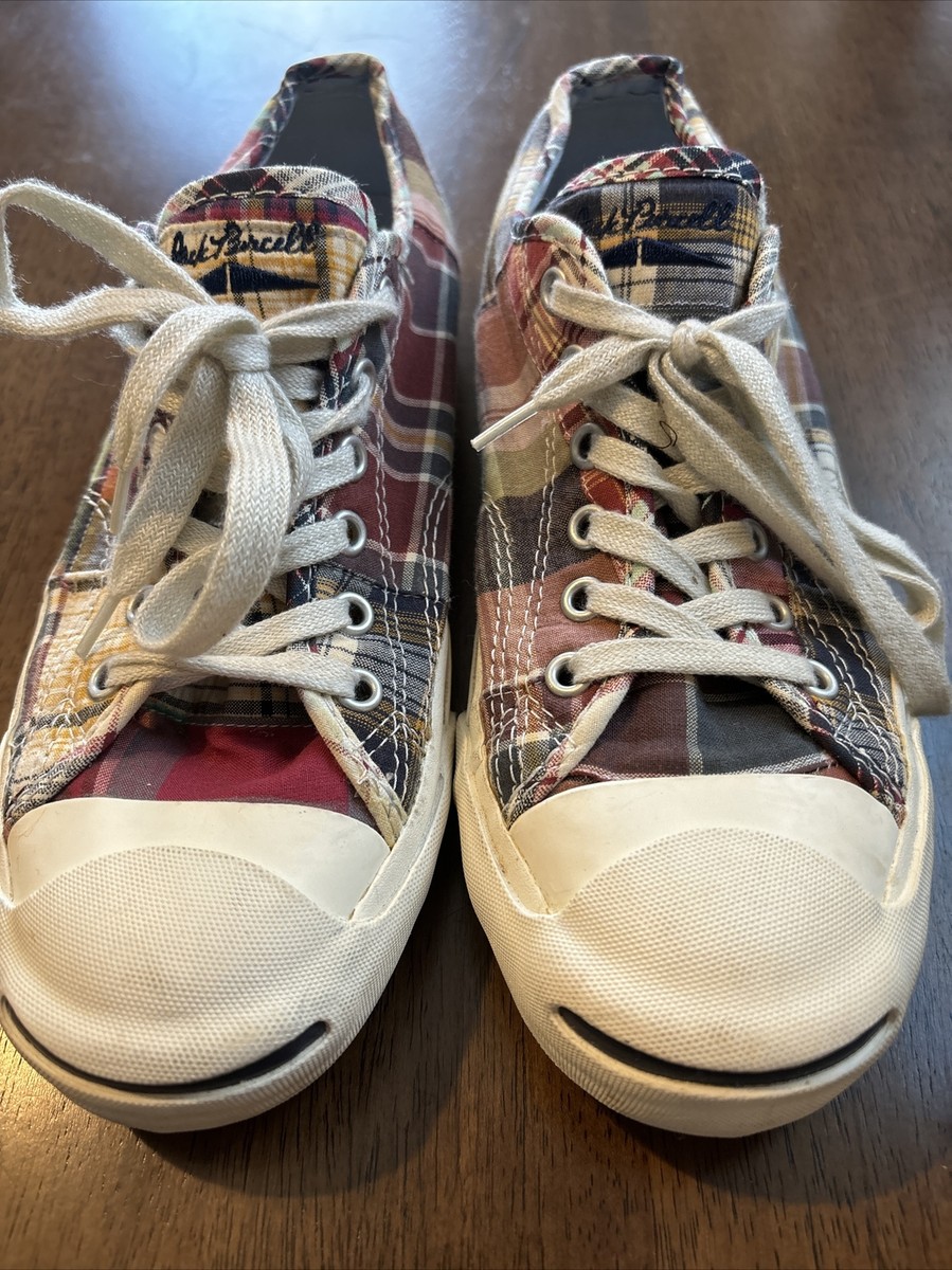 Limited Edition Jack Purcell Plaid Converse J. Crew