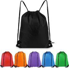 Drawstring Backpack 6 Colors Drawstring Bags, Draw String Back Bag Drawstring Ba