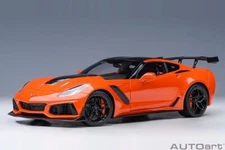 1/18 Chevrolet Corvette C7 ZR1 Sebring Orange Tintcoat 2019 Model AUTOart 71279