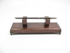 Fountain Dip Pen Stand Holder Wood Display Holder Desk Office 1412