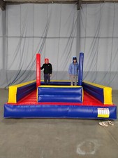 Inflatable Jousting Ring Arena-Gladiator Jousting Sport Game for Party Backyard