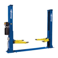 Forward BP9 2-Post 9,000lb Low Clearance (113" or more) Symmetric Lift.