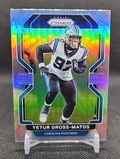 Yetur Gross-Matos - 2021 NFL Prizm - Silver Parallel #319 - Carolina Panthers