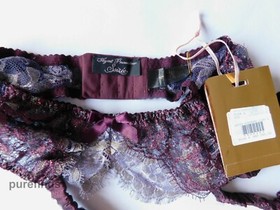 AGENT PROVOCATEUR SOIREE LATUTA SUSPENDER BELT ONLY SIZE 4 UK 12. RRP &pound;395 NWT