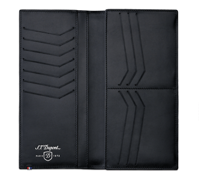 S.T. Dupont Long 13 Credit Card Wallet, Perforated Leather, 170414