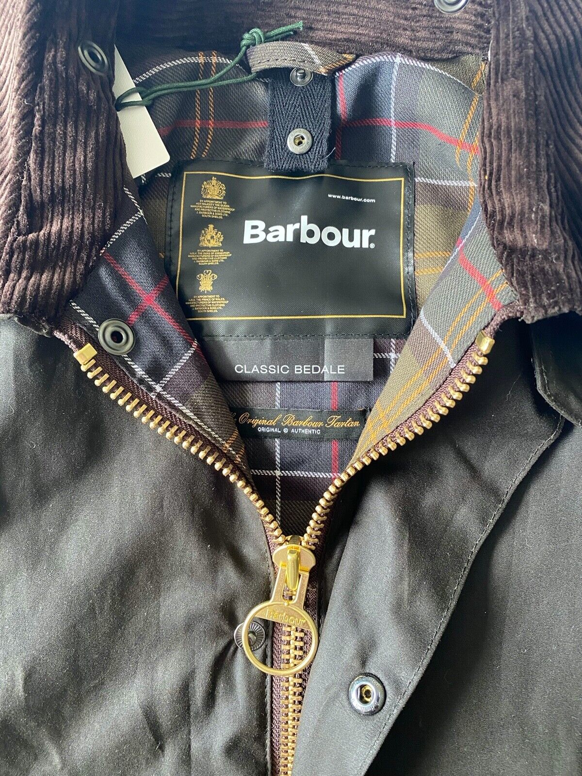 Echt niet gas pakket Barbour Classic Bedale Wax Jacket in Olive | eBay