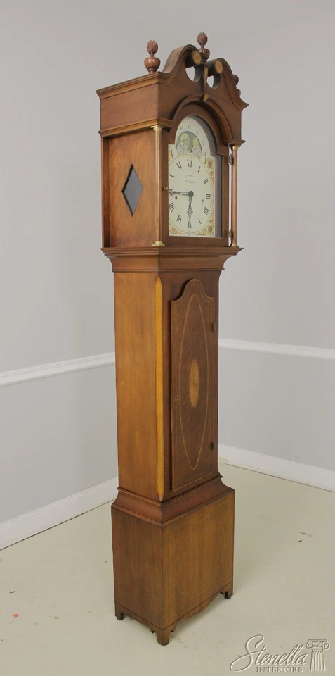 54075EC: SLIGHT Henry Ford Collection Reloj Abuelo con Incrustaciones Foto 2 de 4