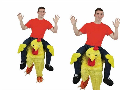 Shoulder Carry Me Ride On Piggy Back Fancy Dress Costume Outfit Mens Ladies New` - Picture 41 of 51