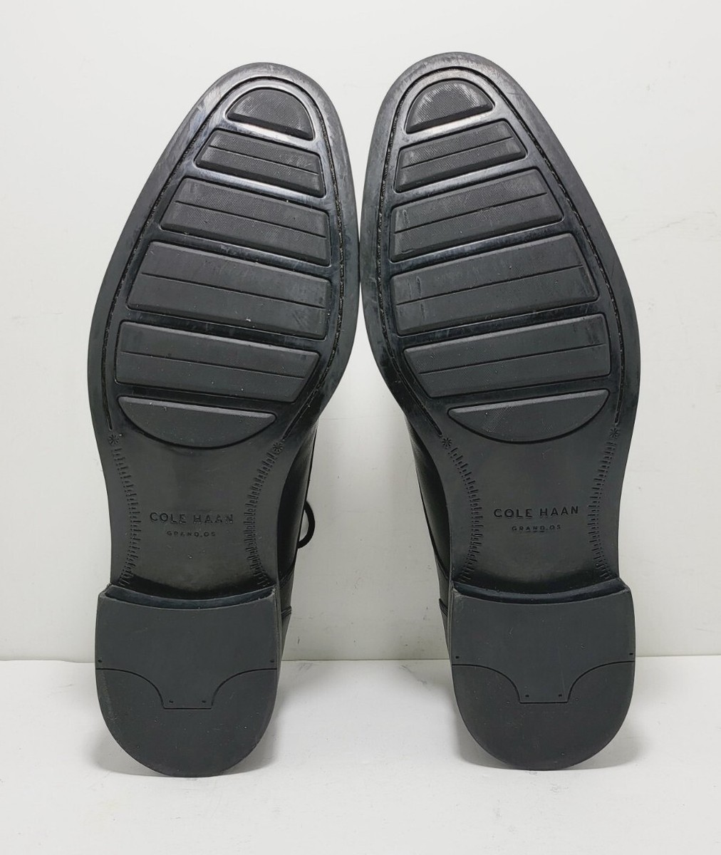 COLE HAAN Lenox Hill Grand Os Split Toe Oxford Black Leather  display picture 3