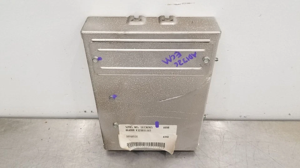 92 MÓDULO DE CONTROL MOTOR CADILLAC BROUGHAM 5,0 L ECM 16136965 Foto 3 de 4