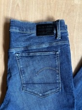 G-STAR RAW 3301 SKINNY W31 L30 JEANS HOSE BLAU