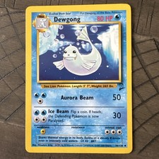 Pokemon TCG Dewgong Uncommon Base Set 2 36/130