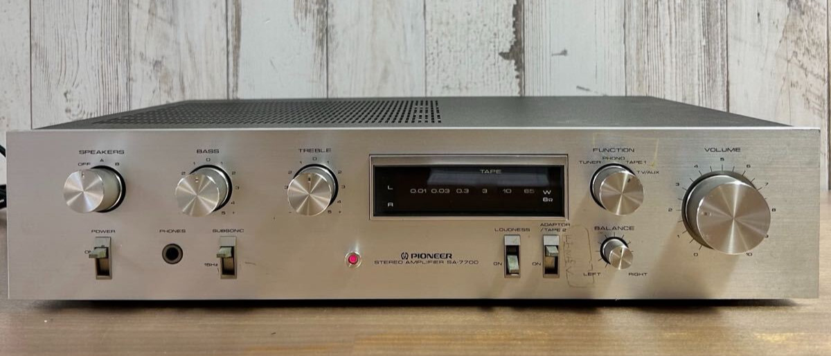 Pioneer SA 7700 vintage audio equipment - eBay listing photo 1