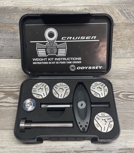 Odyssey Tank Cruiser Adjustable Weight Kit 15g + 20g Weights (Blue Kit)