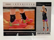 2025 Panini Caitlin Clark Chronicled Shoe Game #77 Basketball WNBA Base Card