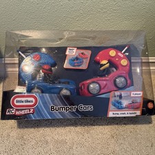 Little Tikes Radio Control Wheelz Bumper Cars 2 Player 3 Action New in Box