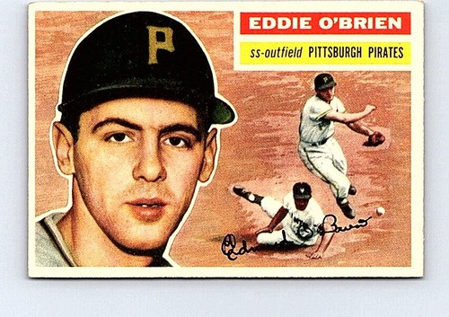 1956 Eddie O'Brien [Gray Back] #116