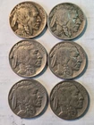 6- 1935   BUFFALO NICKELS , CLEAR DATES    12068