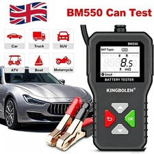 BM550 Car Battery Tester 6V 12V 24V 100-2000 CCA 2Ah-220Ah Detect AnalyzerTool