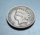 1909===Indian Head Penny--Circulated--VF Coin