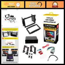 Double DIN Radio Install Dash Kit for 2004-09 Chevrolet Pontiac - Complete Stere