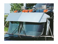 RoadWorks 13" Blind Mount Drop Visor Fits 1995-2006 Kenworth T300 Curved