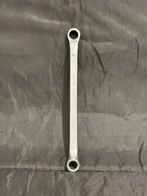 Gedore No.2B Small Offset Ring Spanner/Wrench - 7mm/6mm - Made In Germany - Crv