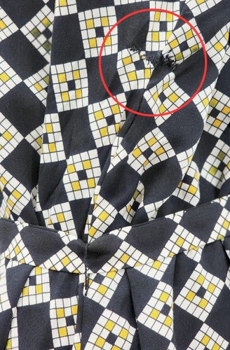 M&S JAEGER Midi-Wickelkleid bedruckt V-Ausschnitt - Bild 8 von 8