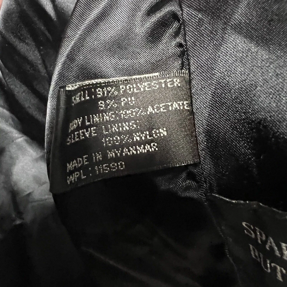 Impermeable by Weatherproof Jacket Mens Size XL Black Polyester Vintage - Image 4 of 4