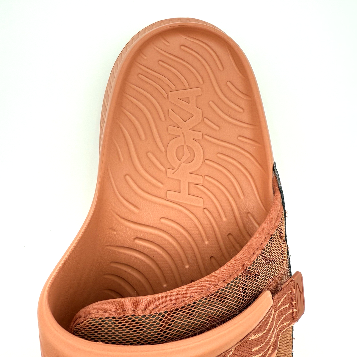 Hoka One One Ora Recovery Slide Sandals Terracotta Clay Sandals Mens 11 HOKA ONE ONE Mens Ora Recovery Slide Baked Clay main image 2