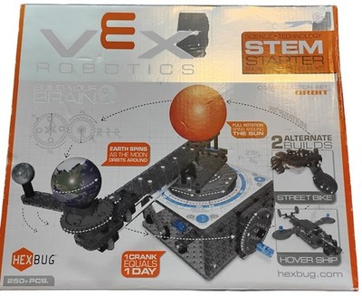 Vex Robotics Construction Set Orbit Hex Bug 250+ Pieces