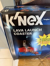 Vintage K'NEX Lava Launch Roller Coaster Building Set Toy 2008