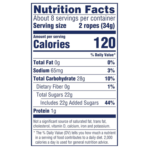 Sweetarts Corde, Caramelle, Collisione di Bacche di Anguria, Morbide e Gommose, 9 Oz - Foto 2 di 9