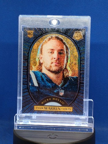 2025 Panini Mosaic Micro Mosaic Tyler Warren RC #15