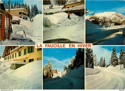 AK - 01 - Le Col de la Faucille - Multivues - Winter - Schnee - CPM - V