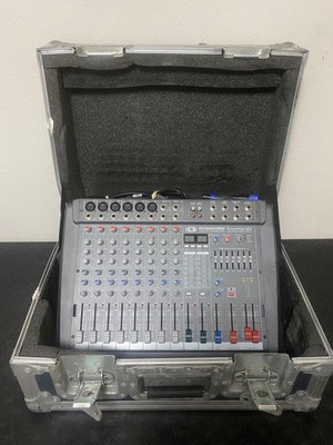 Dynacord PowerMate 600 Powered Mixer w/ adapters & Hard Case, Excellent Cond.