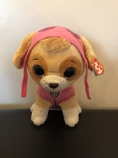 Ty Paw Patrol Skye Beanie Boos Plush 96321, Ages 3 Years and Up