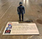 Vintage 1983 GI Joe Cobra Trooper V1.5 Complete With File Card