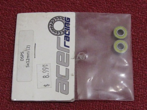 Cuscinetti a sfera ACER Sport Dual Super Poliammide Sigillati 5x12x4mm. Losi RC10 #0027 - Foto 3 di 3