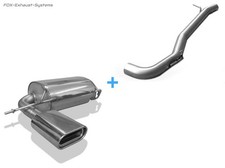  Komplettanlage ab Kat Audi Q3 TDI 160x80mm flachoval eingerollt abgeschrägt
